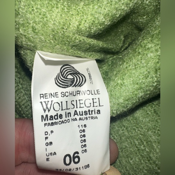 Giesswein - Wool Jacket - Collectible - Vintage - Toddler Size 6 - Green - Picture 3 of 6